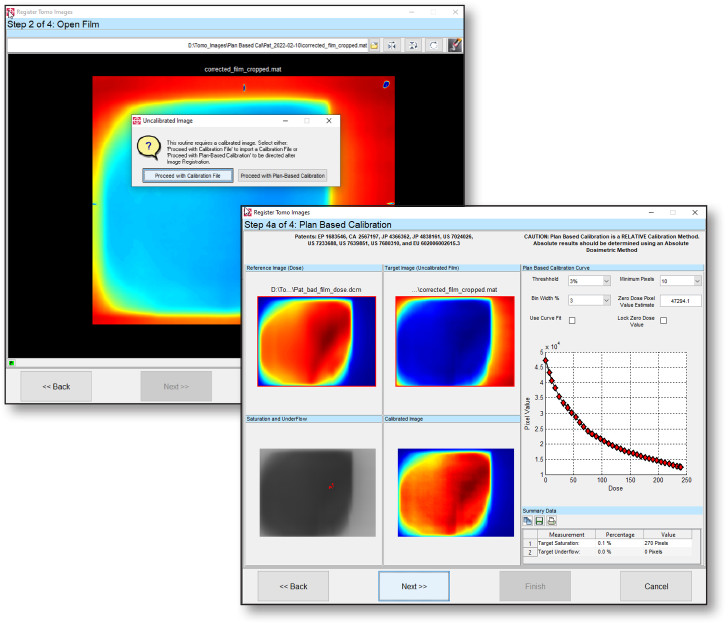 TomoTherapy Registration Plan-Based Calibration